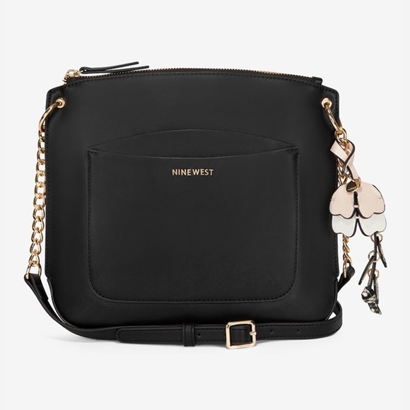 Nine West Handbags - Nine West Black Chain-Handle Bag